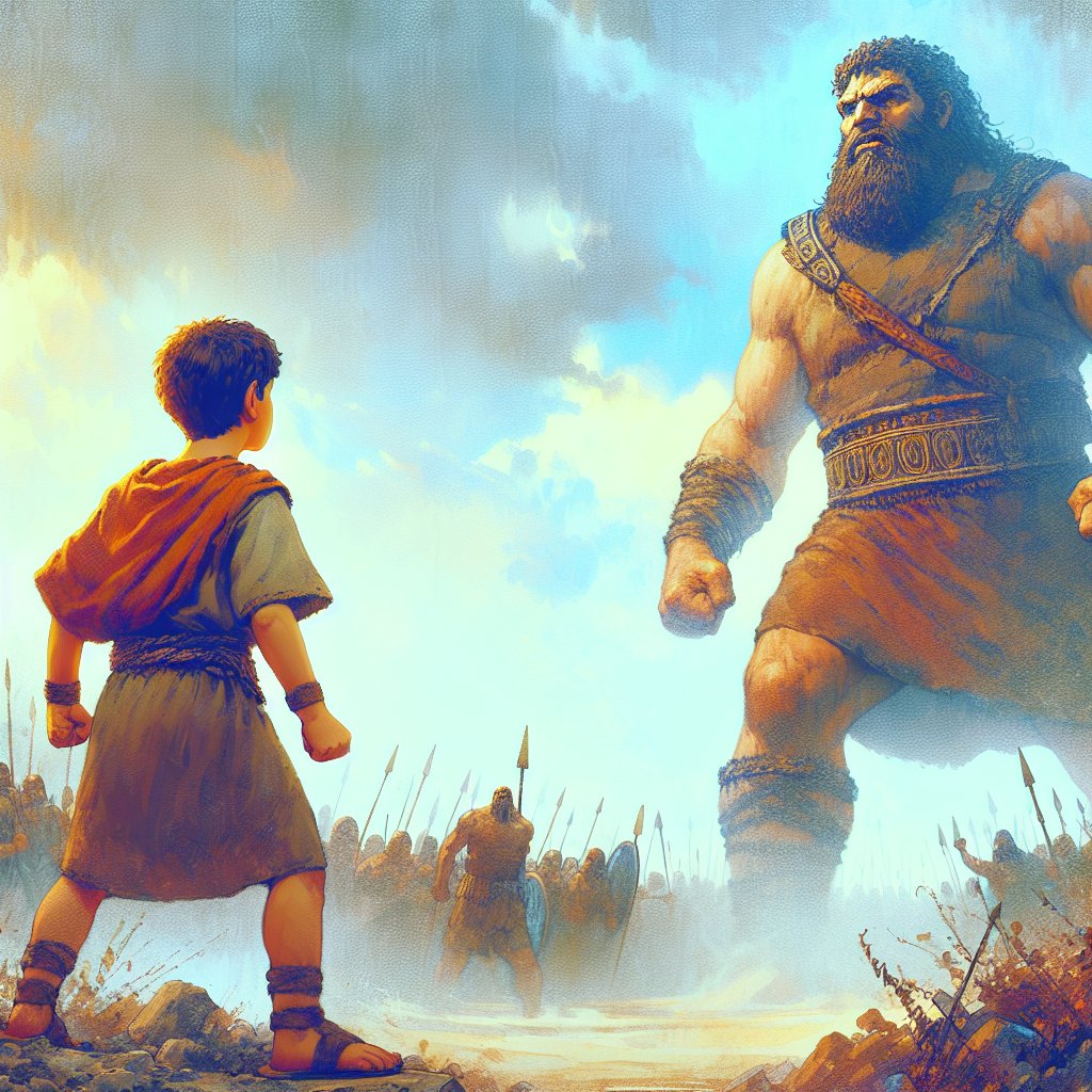 David and Goliath